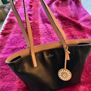 Kate Spade Black and Pink Tote Bag